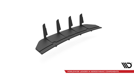 Diffuser Audi RS6 RS7 C8 Rear Street Pro Black