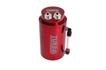 Oil catch tank 0.7L 20mm TurboWorks Red