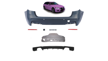 Bumper BMW 3 F31 Rear with Diffuser