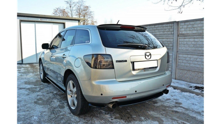 Splitter Mazda CX-7 Rear Central Gloss Black