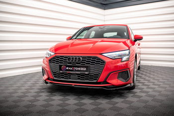 Splitter Audi A3 8Y przód v.2 Gloss Black