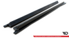 Diffuser Audi RSQ8 4M Side Skirts Gloss Black