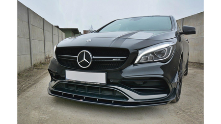 Splitter Mercedes-Benz CLA A45 AMG C117 Facelift Front v.1 Gloss Black