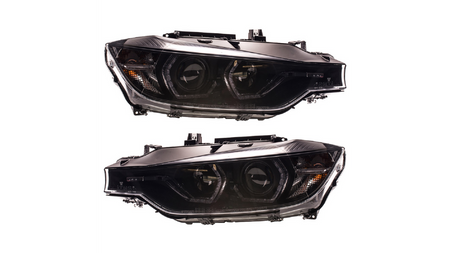 Lights BMW 3 F30 F31 Front Xenon Black DRL