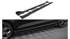 Diffuser Ford Fiesta VIII ST ST-Line Side Skirts Racing Black-Red + Gloss Flaps