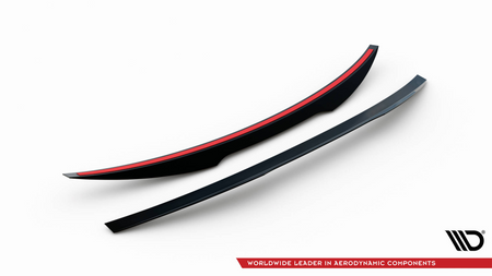 Spoiler Cap Audi S4 B8 Facelift Gloss Black