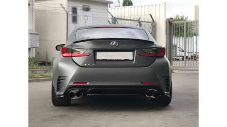 Spoiler Lexus RC Cap Gloss Black