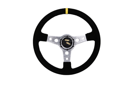 Steering wheel Pro 350mm offset:0mm Suede Black