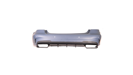 Bumper Mercedes-Benz E W212 Facelift Rear with Diffuser