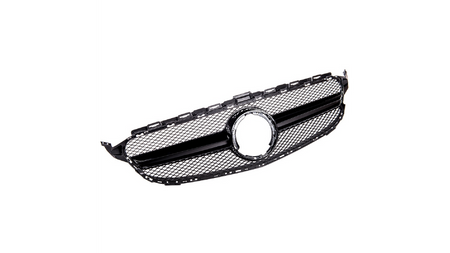 Grill Mercedes-Benz C W205 S205 A205 C205 Facelift Black A-Type