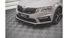 Splitter Skoda Octavia III Facelift RS Front v.2 Gloss Black