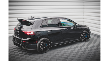 Splitter Volkswagen Golf 8 R Tył Boczne Street Pro Black