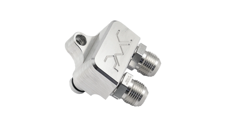 Adapter chłodnicy oleju do skrzyni biegów ZF 8HP BMW N57 B58 + Nyple M18x1.5 - AN10