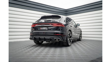 Diffuser Audi SQ8 4M Rear Street Pro Red