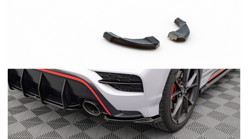 Splitter Hyundai Kona Mk1 Rear Side Gloss Black v.1