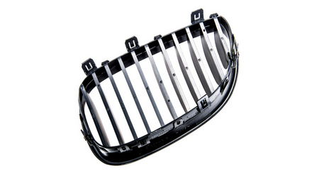 Grill BMW 5 E60 E61 pojedyncze żeberka Gloss Black