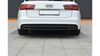 Splitter Audi A6 C7 Facelift Avant S-line Tył Środkowy Gloss Black