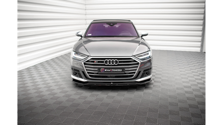 Splitter Audi A8 D5 S-Line Front v.1 Gloss Black