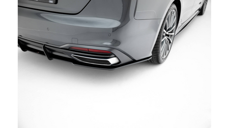 Dyfuzor Audi A5 F5 Facelift Tył Street Pro Red