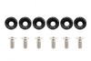 Decorative screws washers M8x1.25 15mm JDM Black