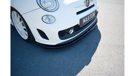 Splitter Fiat 500 Abarth I Front v.2 Gloss Black