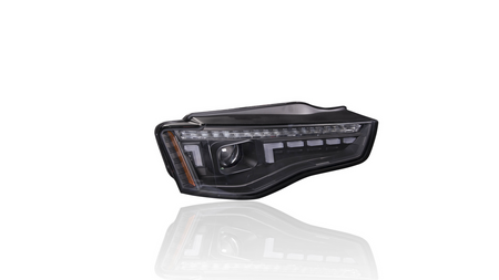 Lights Audi A5 8T Facelift HID Black
