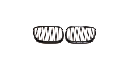 Grill BMW X6 E71 E72 X5 E70 Dual Line Gloss Black