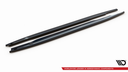 Diffuser Mercedes-Benz C 43 AMG W206 Side Skirts Gloss Black