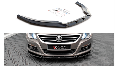 Splitter Volkswagen Passat CC Front v.3 Gloss Black