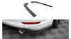 Splitter Volkswagen Jetta GLI Mk7 Rear Side Street Pro Black-Red