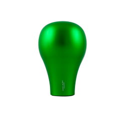 Short green aluminum knob