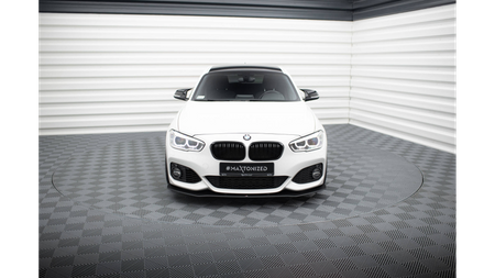 Splitter BMW 1 F20 Facelift M140i Front Racing Durability v.3 Black