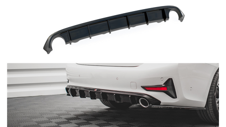 Dokładka BMW 3 G20 G21 Zderzak Tył Gloss Black