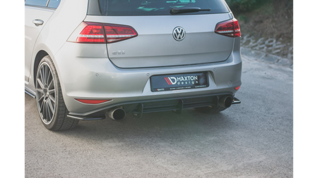 Splitter Volkswagen Golf 7 GTI Rear Side v.2 Gloss Black