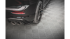 Splitter Volkswagen Golf 8 R Rear Side v.4 Gloss Black