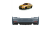 Bumper BMW 2 F22 F23 Rear with Diffuser