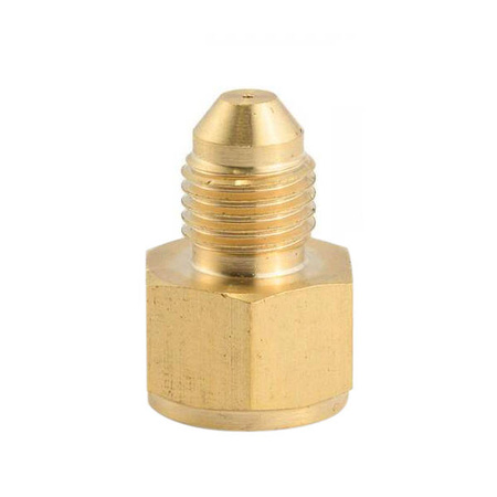 Adapter male to female AN4 Brass