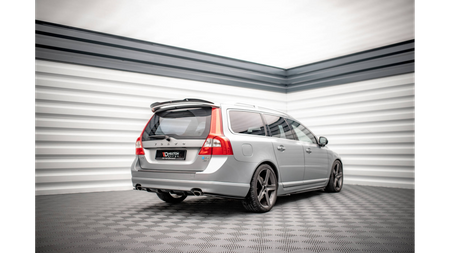 Przedłużenie Spoilera Volvo V70 III v.2 Gloss Black