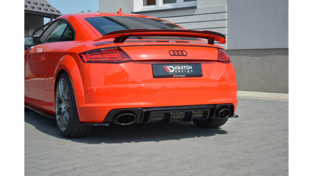 Dokładka Audi TT 8J RS Zderzak Tył Gloss Black