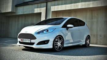 Spoiler Ford Fiesta VII Facelift Przód