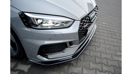 Splitter Audi RS5 F5 przód v.2 Gloss Black