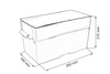 12V Battery Box Soft 350x180x210