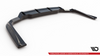 Splitter Audi RS6 C6 Rear Central with Diffuser Gloss Black