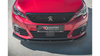 Splitter Peugeot 308 GT II Facelift Front v.2 Gloss Black