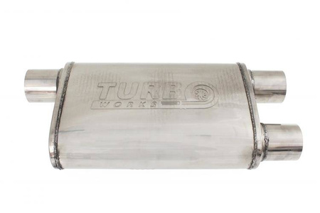 Tłumik Środkowy Tylny 76mm TurboWorks LT 304SS 355mm