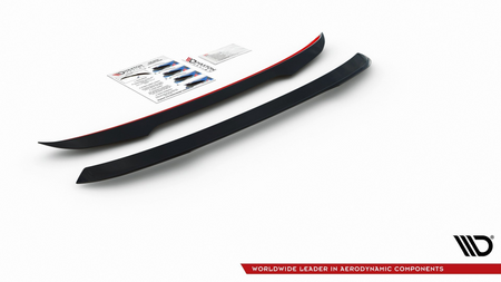 Spoiler Cap Volkswagen Golf 8 v.1 Gloss Black