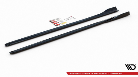 Diffuser Ford Focus IV ST ST-Line Side Skirts v.4 Gloss Black