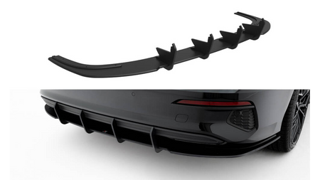 Diffuser Audi A3 8Y Rear Street Pro Red