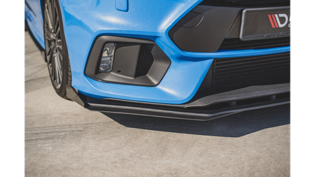 Splitter Ford Focus III RS Front Racing Durability + Flaps Black