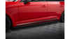 Diffuser Audi RS4 B9 Side Skirts Gloss Black